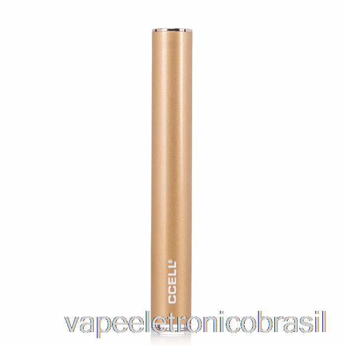 Vape Recarregável Ccell M3 Vape Pen Bateria Pérola Ouro